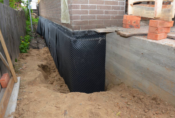 Crawl space vapor barrier installation in Oregonia, OH
